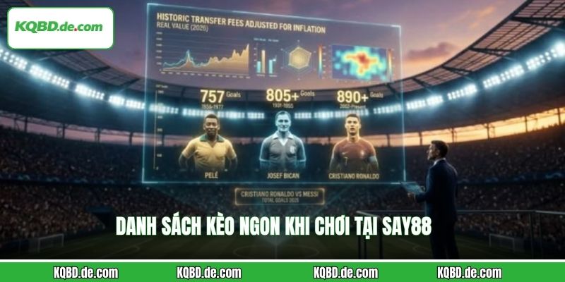 Danh sách kèo ngon khi chơi tại SAY88